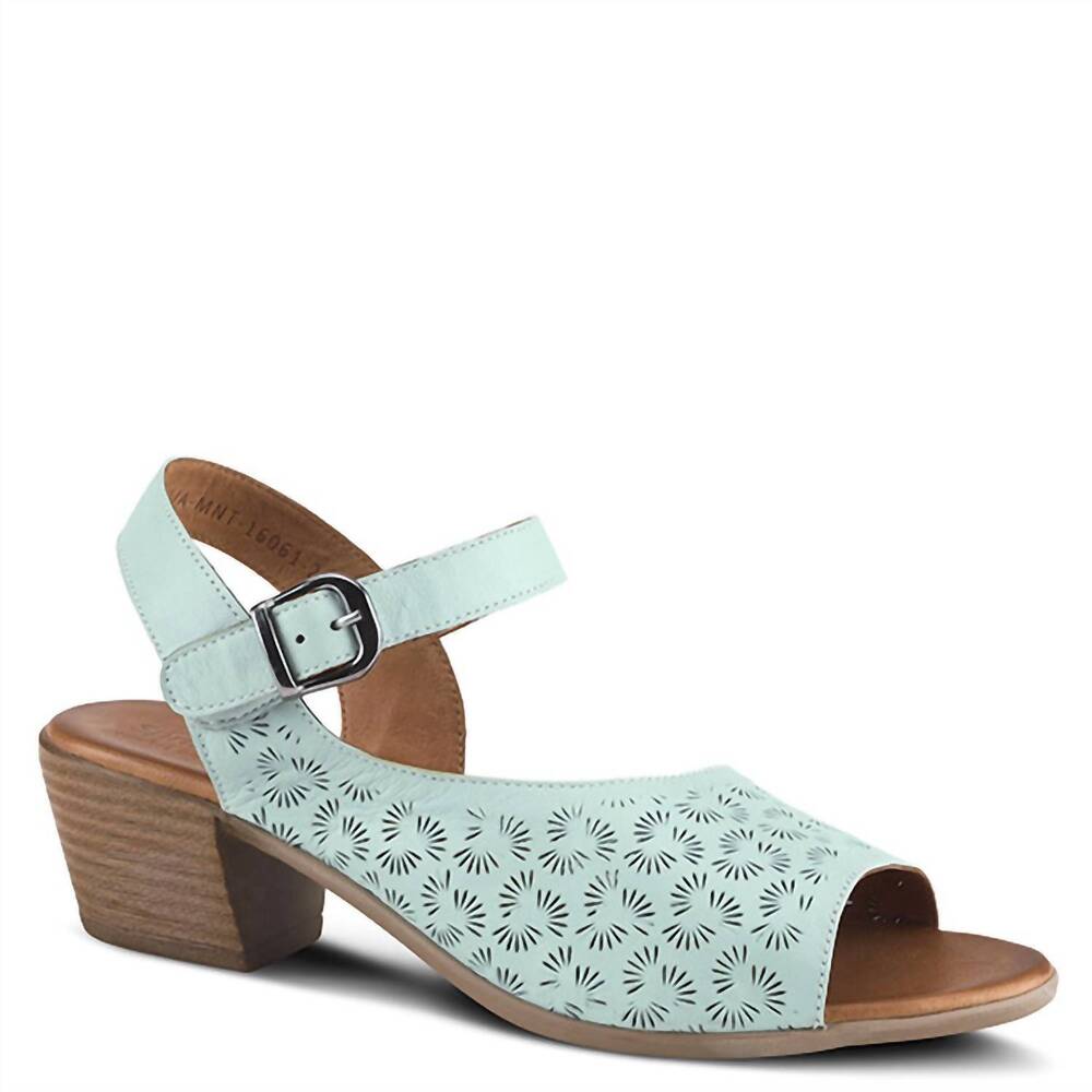 NEW SPRING FOOTWEAR women's delia sandals in mint green